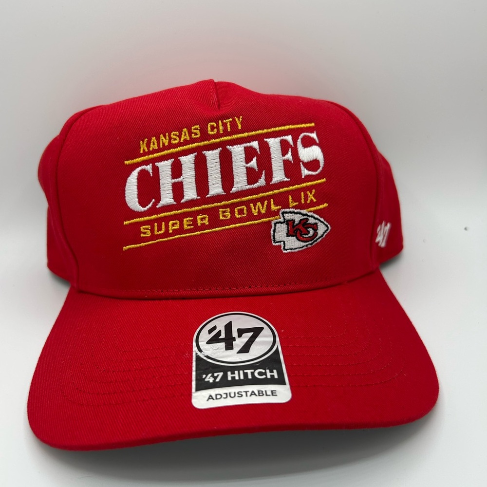 New Era Red Kansas City Chiefs Super Bowl Cap